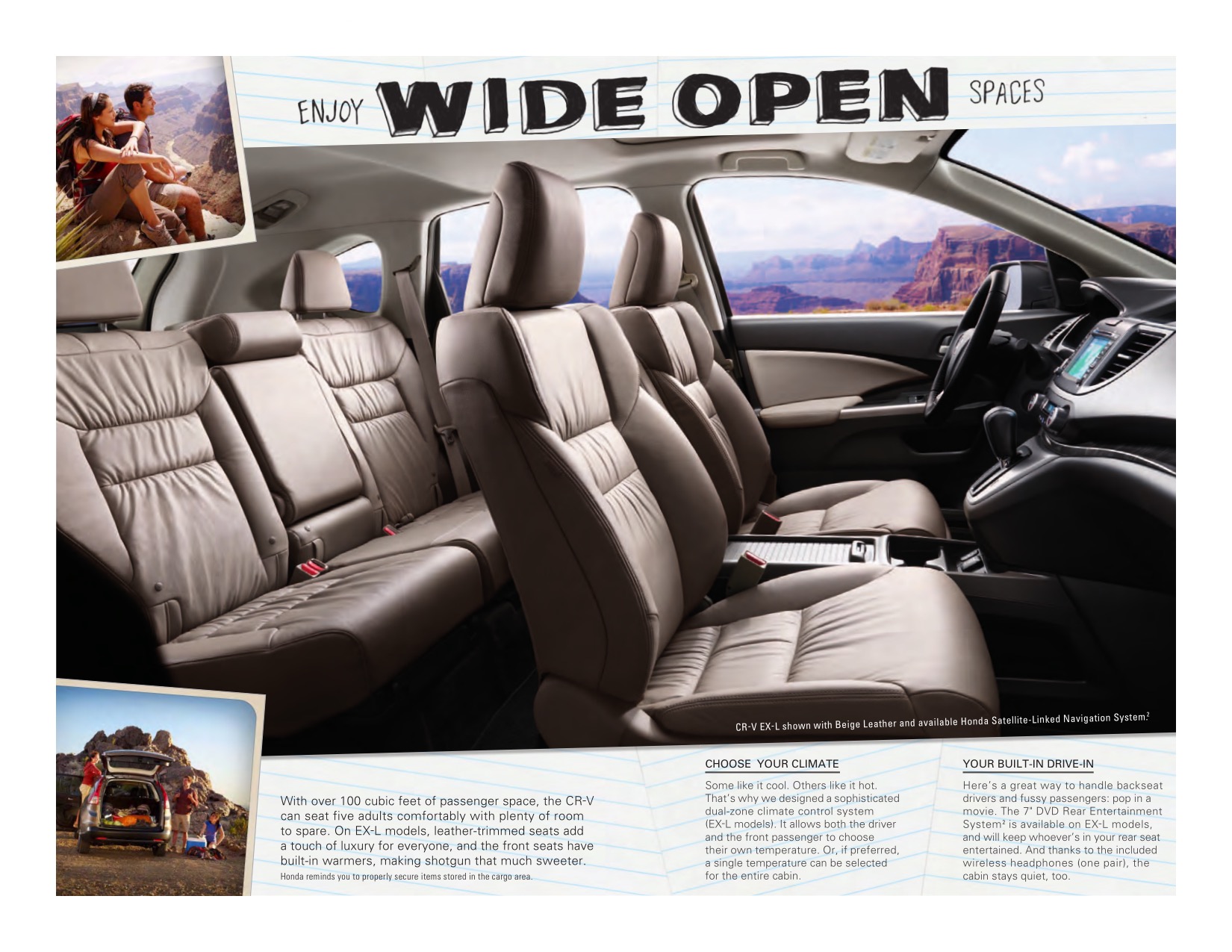 2013 Honda CR-V Brochure Page 5